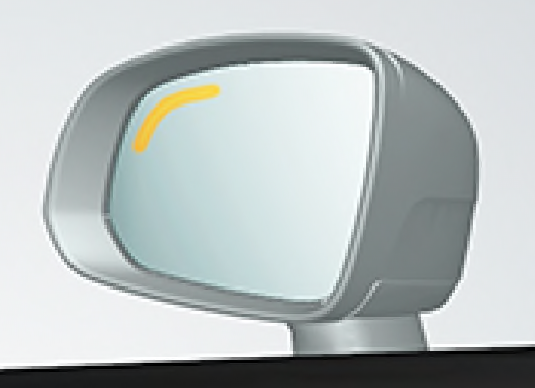 Volvo modern BLIS mirror